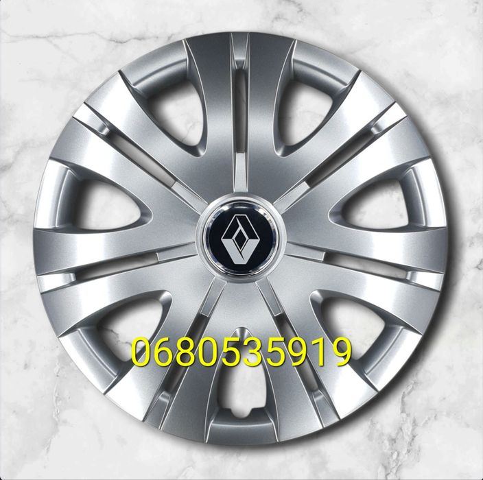 Ковпаки Renault R15 Logan Megane Laguna Scenic Clio Колпаки Рено