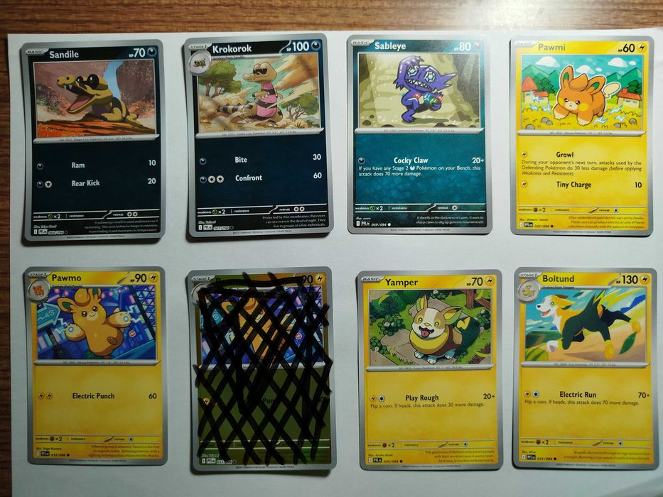 Cartas Pokémon TCG Rbu 1