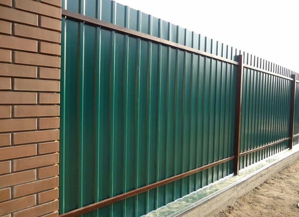 Профнастил ПС-8, ПС-10, ПС-20 на паркан від виробника ПрофАльянс