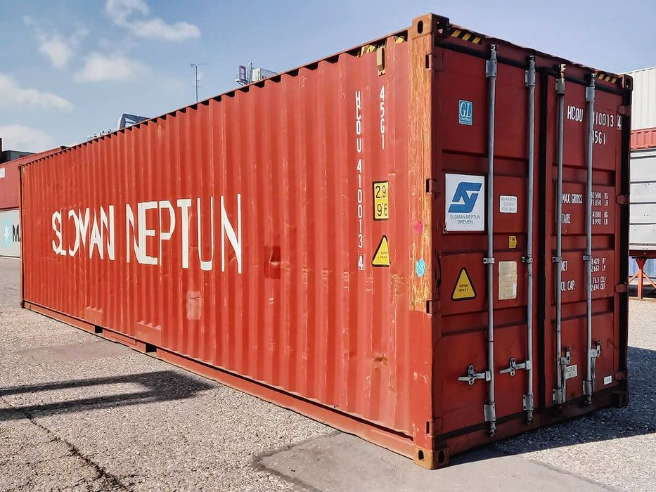 Kontener morski magazynowy 40 DV/HC 12 metrowy, używany