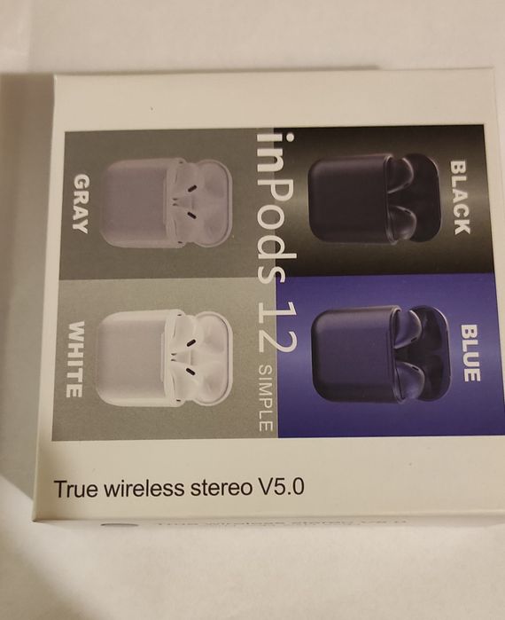 Słuchawki inPods 12  blue