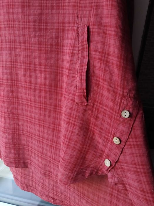 Блуза рубашка туника  с капюшоном размер XXXL  zаnzеа