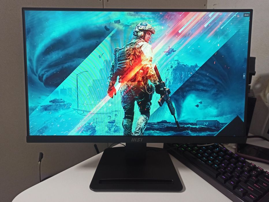 Монитор 23.8" MSI PRO MP2412 100Hz / Full HD / IPS / Новый (05.2025)