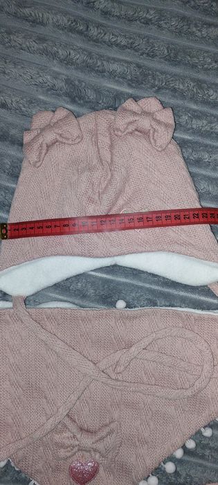 Набір комплект шапка дівчинці 2-3 роки