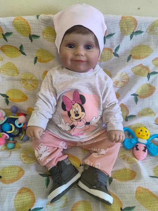 Кукла лялька пупс реборн Медді 50 см