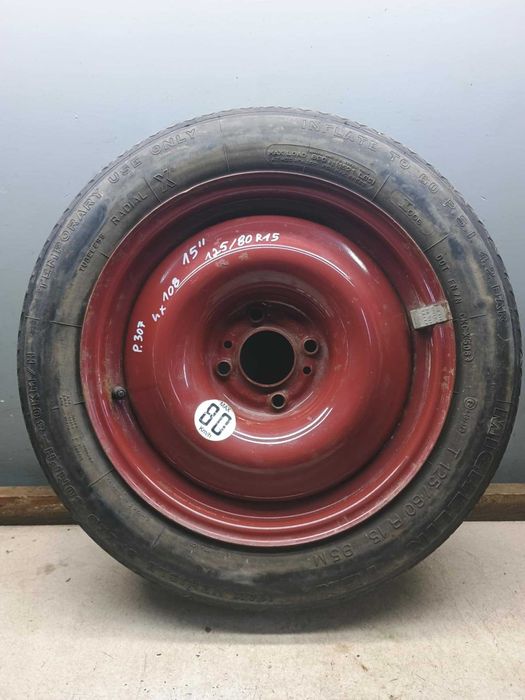 Koło Dojazdowe Dojazdówka 15 Peugeot Citroen 4x108 120/80r15