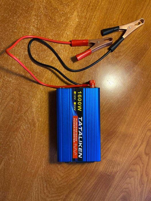 ЧИСТА СИНУСОЇДА. Підходить для котлів. Інвертор Tataliken 1600 Вт.