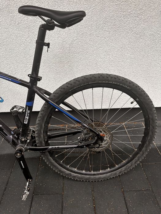 Unibike shadow 27.5 czarno- niebieski rower