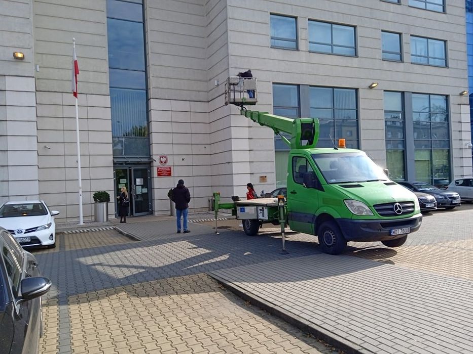 Wynajem podnośników koszowych, zwyżki, wysięgnik