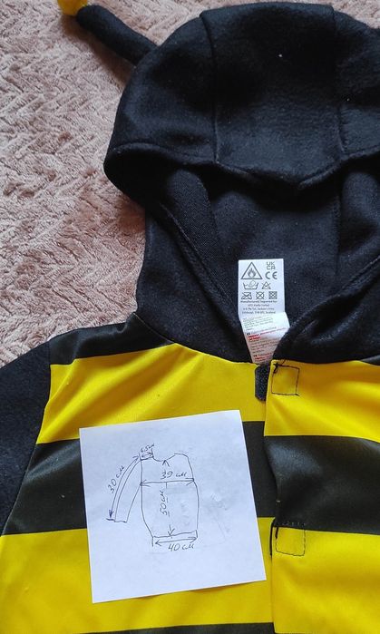 Костюм бджілки  для свят 3-4 роки