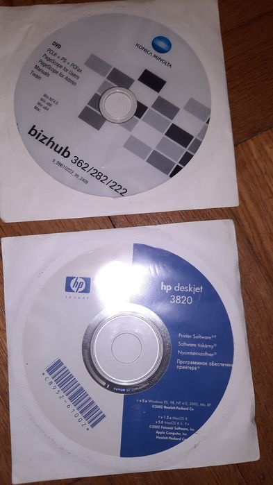 Sterowniki Retro do urządzeń komputerowych drukarki nagrywarki  itp.