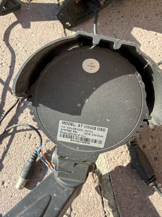 Zestaw kamer do monitoringu 9 sztuk
