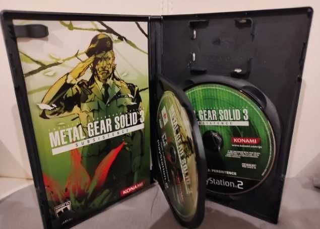 Metal Gear Solid Subsistence PS2 (completo com manual)
