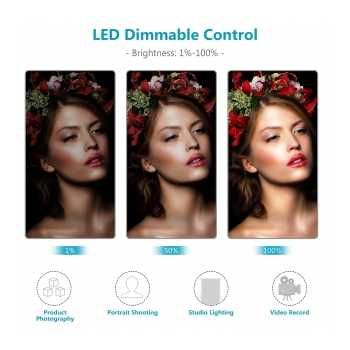 Painel LED Profissional Neewer BC-1320E – 1320 LEDs – Bicolor NOVO