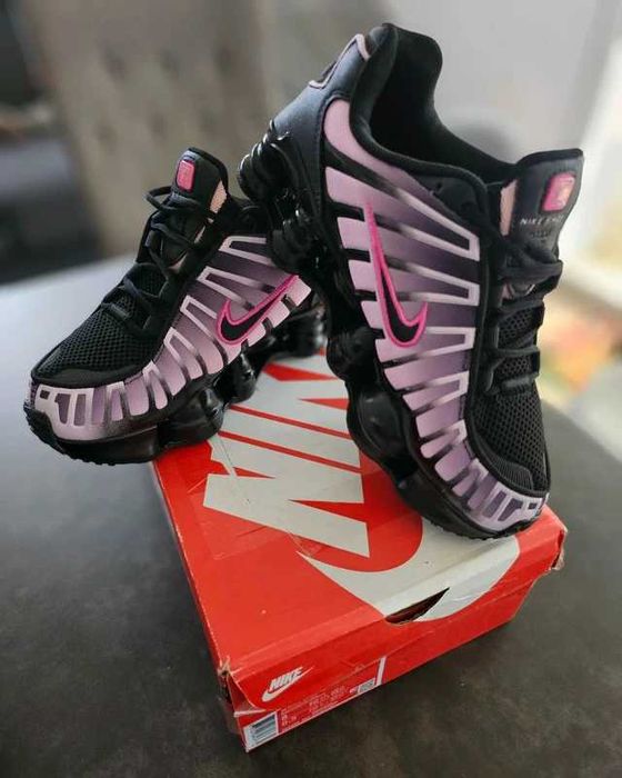 Shox_TL_Czarny i różowy 37.5