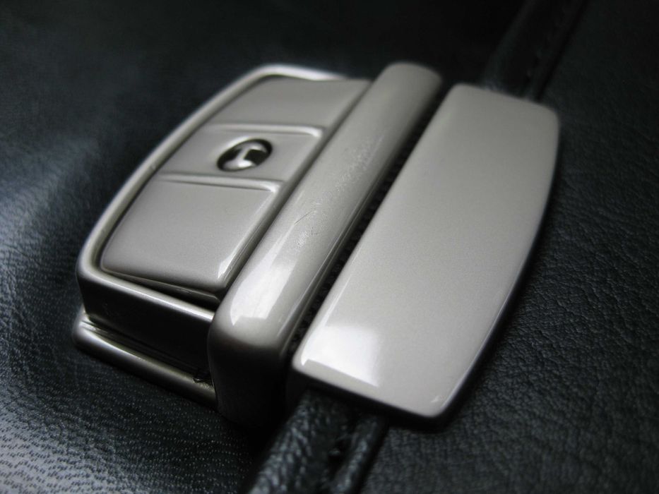 Teczka skórzana męska czarna nowa