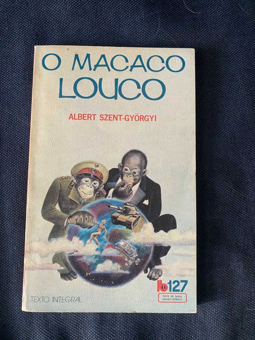 Livro o Macaco Louco de Albert Szent~Gyorgyi
