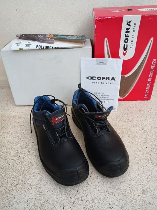 Botas NOVAS biqueira em aço marca COFRA TAMANHO 44