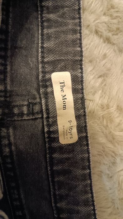 Spodnie the mom 134-140 dla dziewczynki