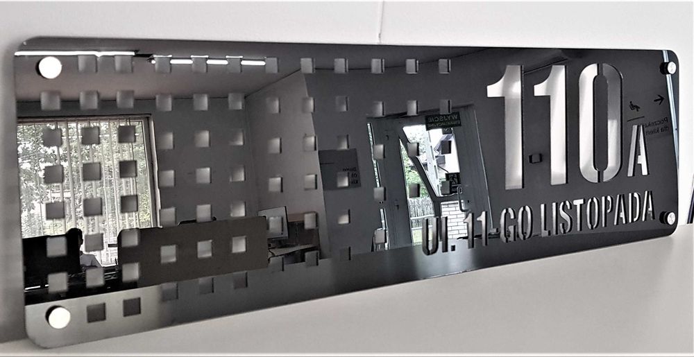 Tabliczka adresowa personalizowana