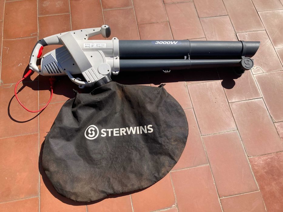 Soprador/Aspirador de Folhas Sterwins 3000W