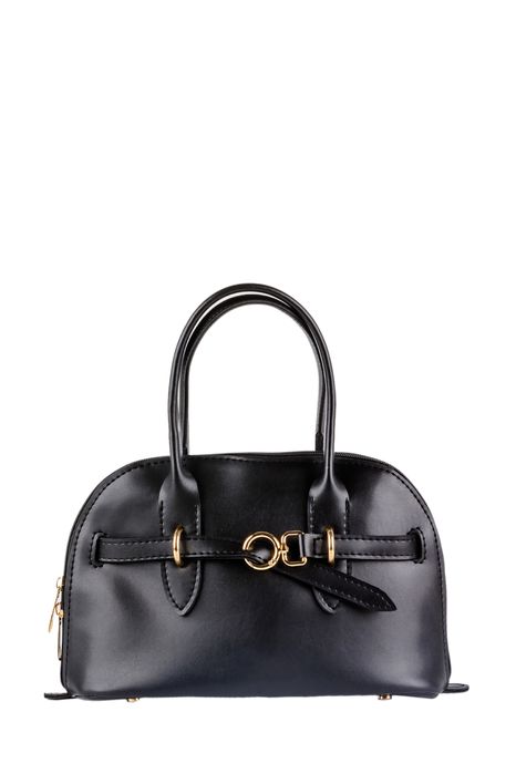 Сумка чорна сумочка з довгим ремінцем