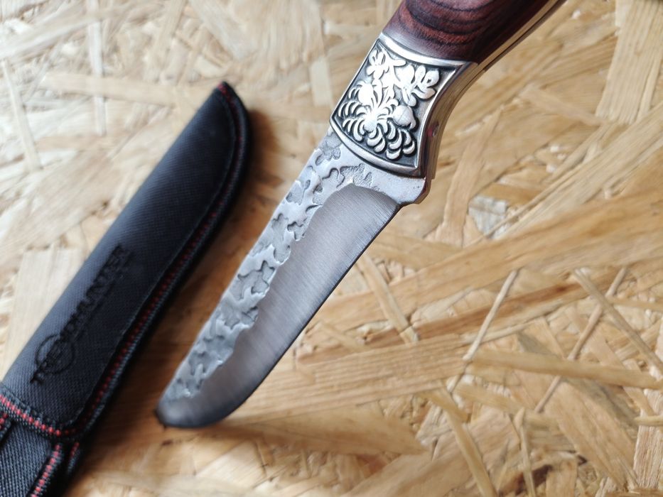 Faca de Cozinha Cabo de madeira e Aço temperado