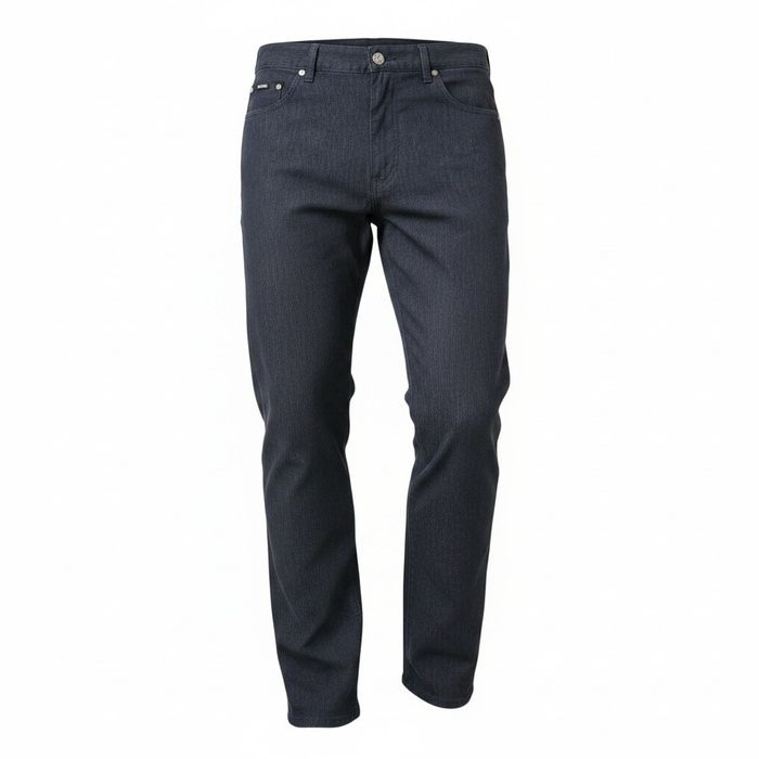 Eleganckie spodnie meskie szare Carlo Colucci Marco  W34L34 bawelna