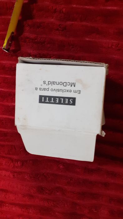 Taça copo mcdonalds seletti nova