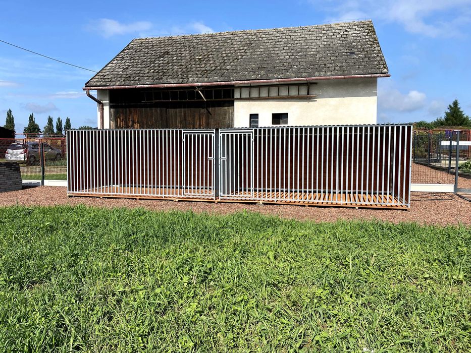 Kojec dla psa z profili ocynkowanych