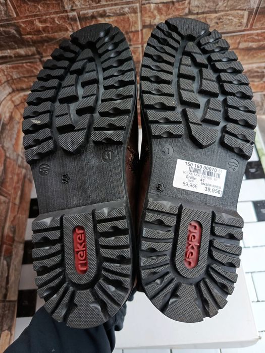 Зимові черевики RIEKER (42р.27 см)