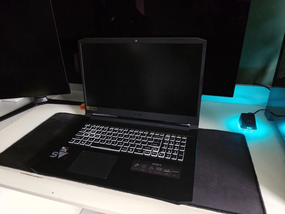 Laptop gamingowy acer nitro 5 AN517-41, RTX 3080, Ryzen 7 5800H