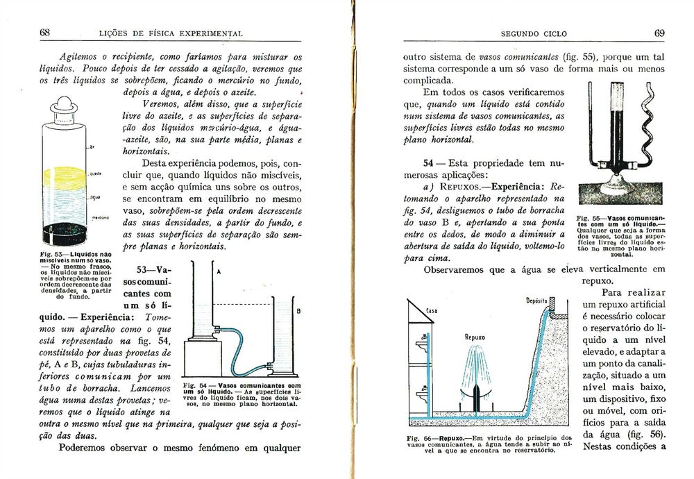 Lições de Física Experimental, Raul L. Seixas  3 Ano dos Liceus 1970