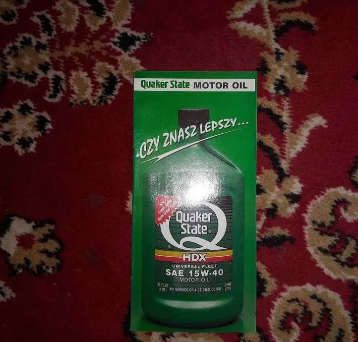 Broszura olej Quaker State