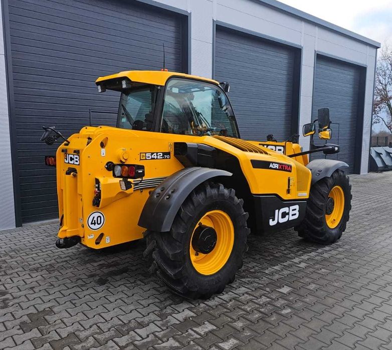 JCB 542-70 AGRI XTRA 2021r FULL WERSJA 152kM 40kM/H Michelin Oryginał