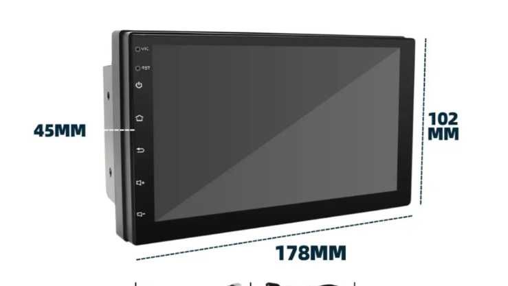 Универсальная магнитола 2 Din Android CarPlay