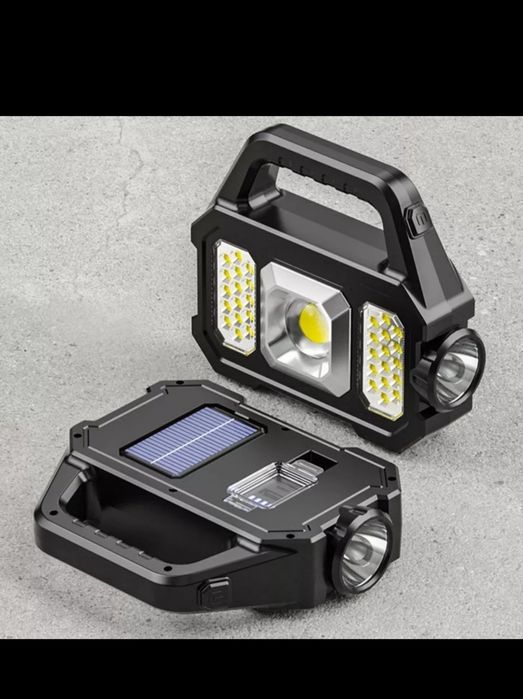 Фонарь аккумуляторный USB зарядка, светодиодный