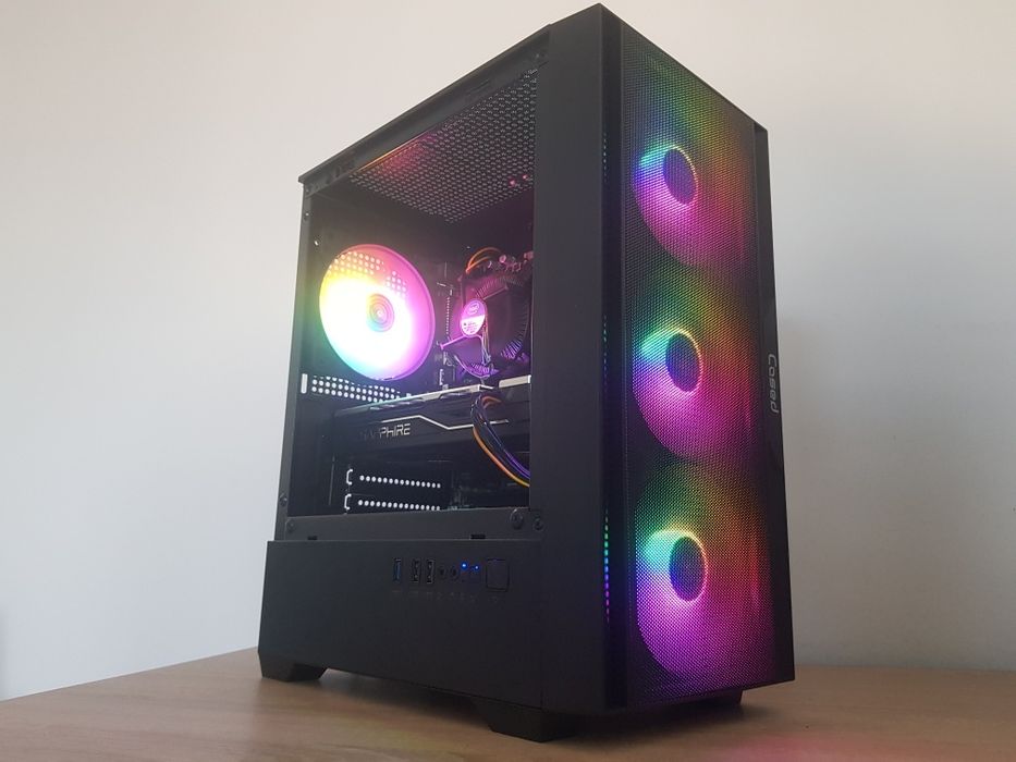 Komputer do gier I5 RX 580 8GB SSD+500GB WIN 10 PRO
