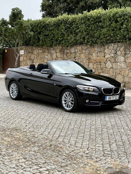 BMW 218d Cabrio Sport Line *nacional, histórico completo na marca*