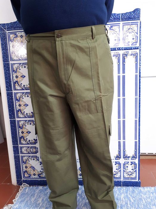 Calças verdes  s/reforço CARSAM