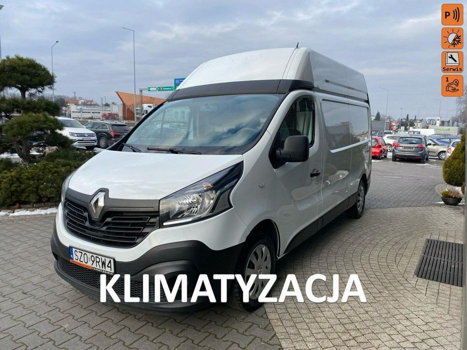 Renault Trafic  L2H2, klimatyzacja, drabinka, manual, stan bdb!!!