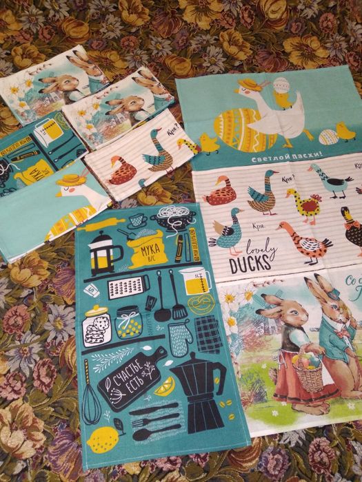 Наборы салфеток полотенец