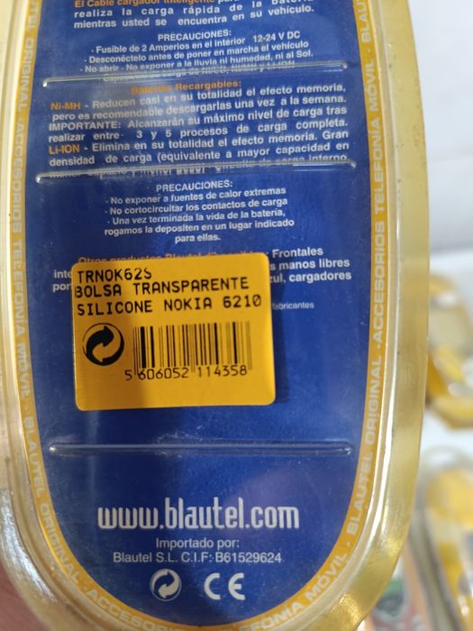 Bolsas transparentes para Nokias