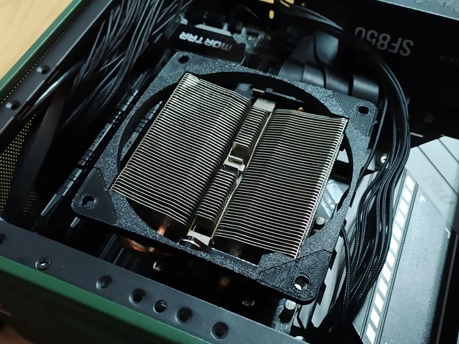 AMD Wraith Prism Low-Profile Fan Adapter64552566463107120