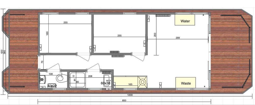 Houseboat Lamare Apart L Long