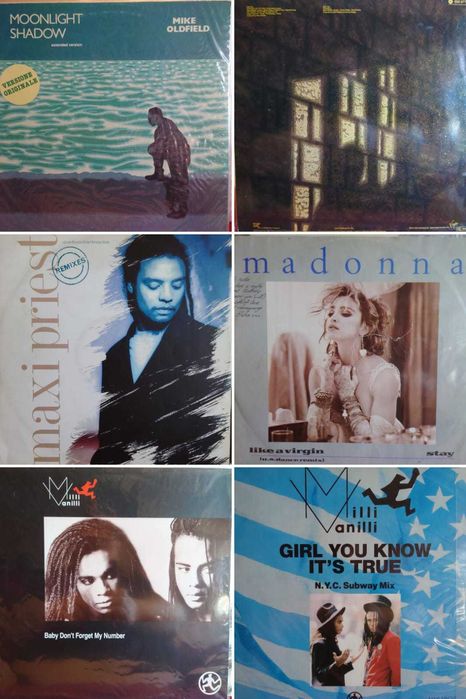 Płyty Winyl Maxi 12''Dla Dja Kolekcjonera Mint Pakiet 5szt First Press