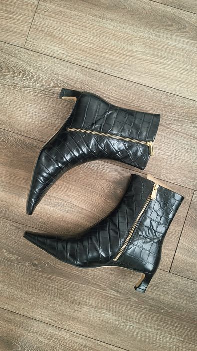 Skórzane botki michael kors 40