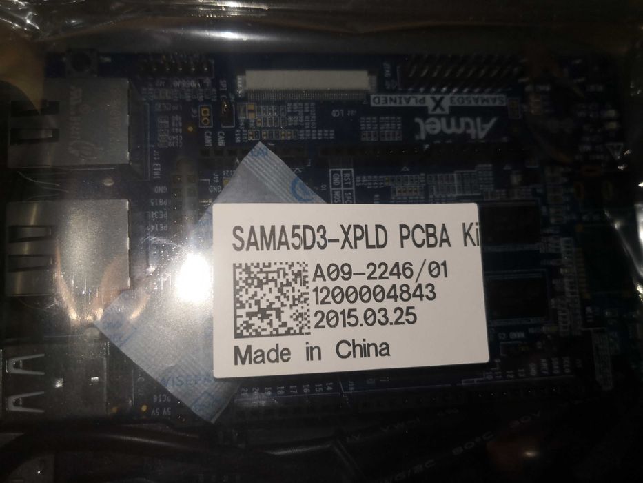 Atmel SAMA5D3 Xplained – Evaluation / Development Kit – NOVO