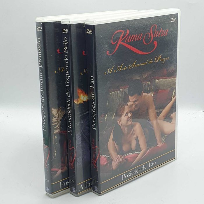 Pack Kama Sutra: A Arte Sensual Do Prazer (3xDVD) Ref. VS