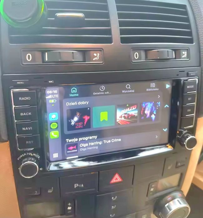 Rádio VW Touareg Android 14 com GPS (Novo)